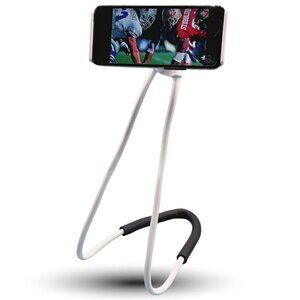 Flexible White and Black Phone Holder